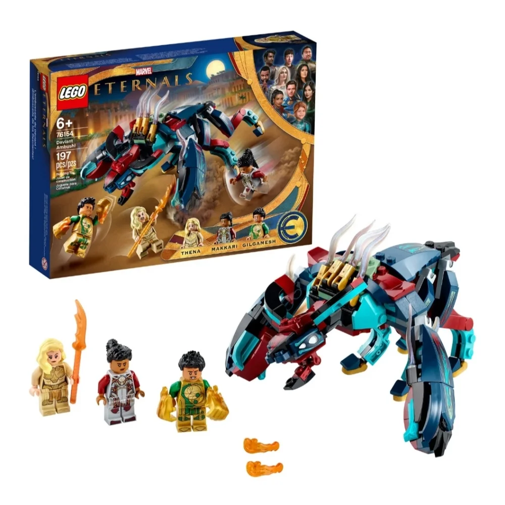 Lego Marvel Eternals 76154 Deviant Ambush! Building Toy Set